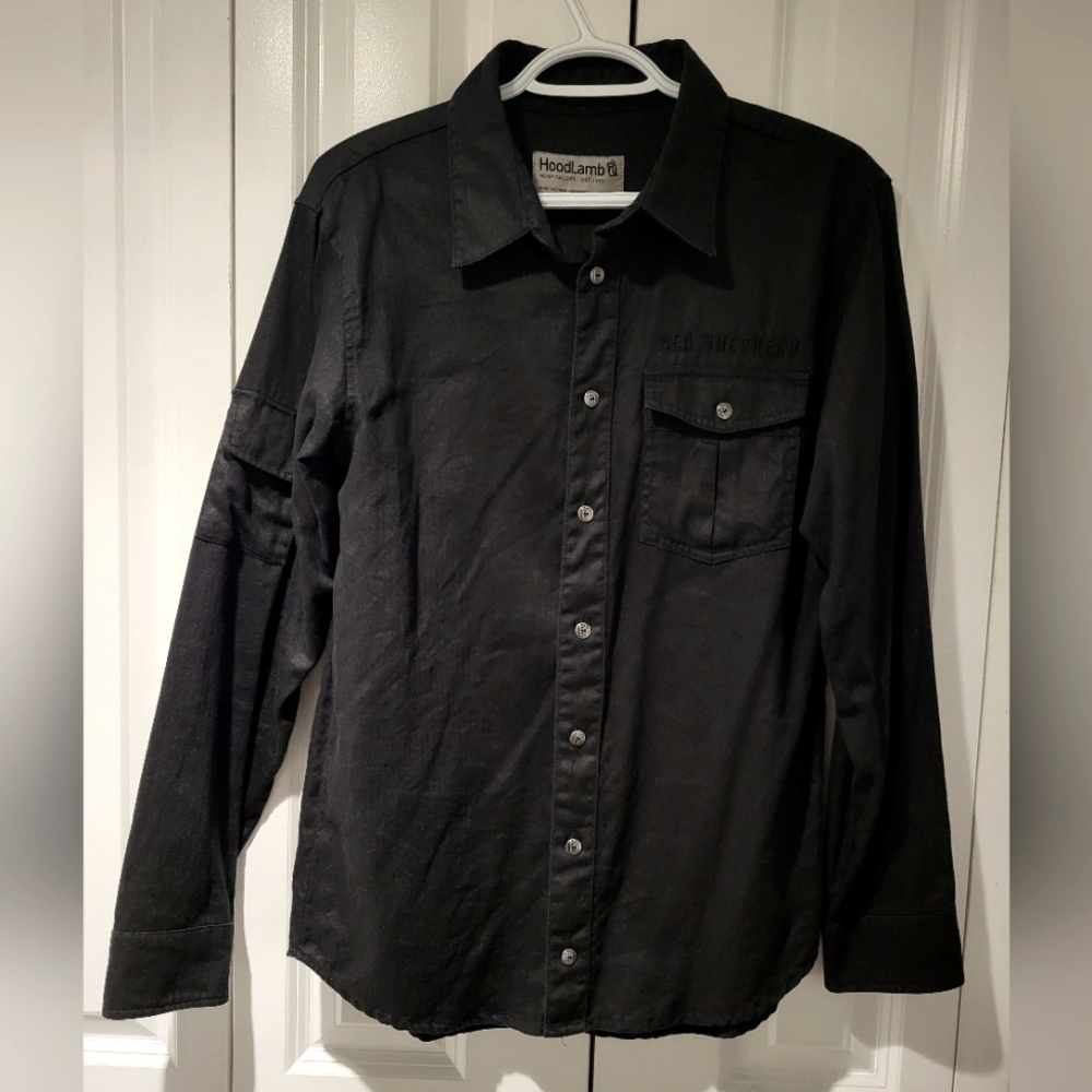 Hemp HoodLamb X Sea Shepherd Button Down Shirt